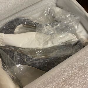 On HOLD Jimmy Choo romy 85 silver